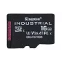Kingston Technology 16GB microSDHC Industrial C10 A1 pSLC-kaart losse verpakking zonder adapter