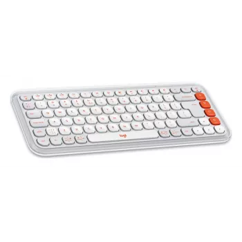 Logitech POP Icon Combo toetsenbord muis universeel Bluetooth QWERTY US International oranje wit