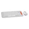 Logitech POP Icon Combo toetsenbord muis universeel Bluetooth QWERTY US International oranje wit