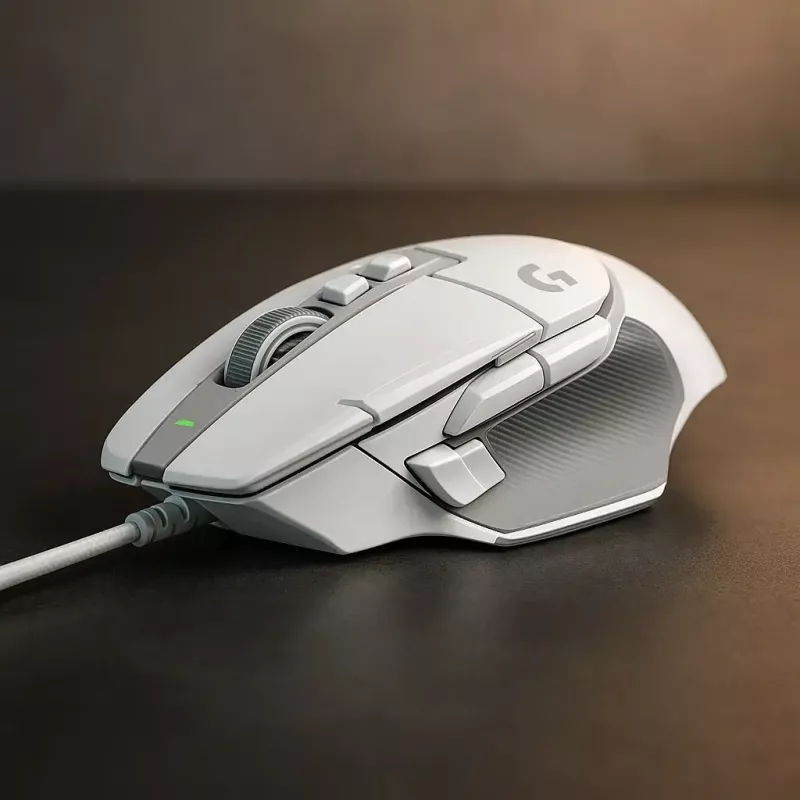 LOGITECH G502 X gamingmuis - USB - wit
