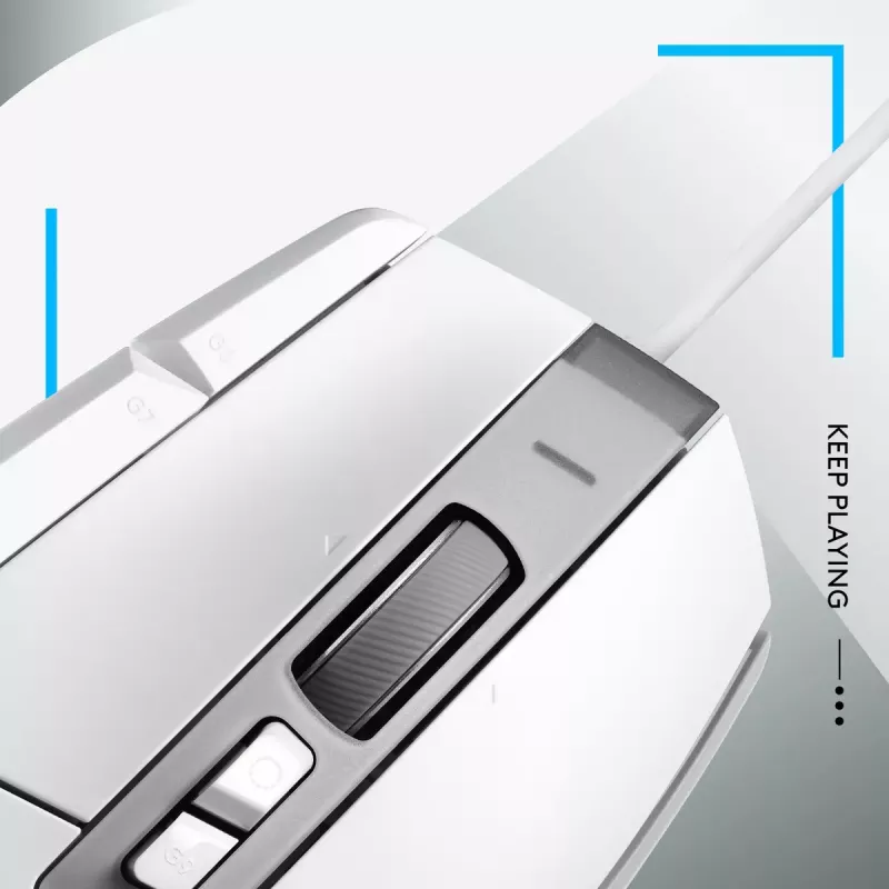 LOGITECH G502 X gamingmuis - USB - wit