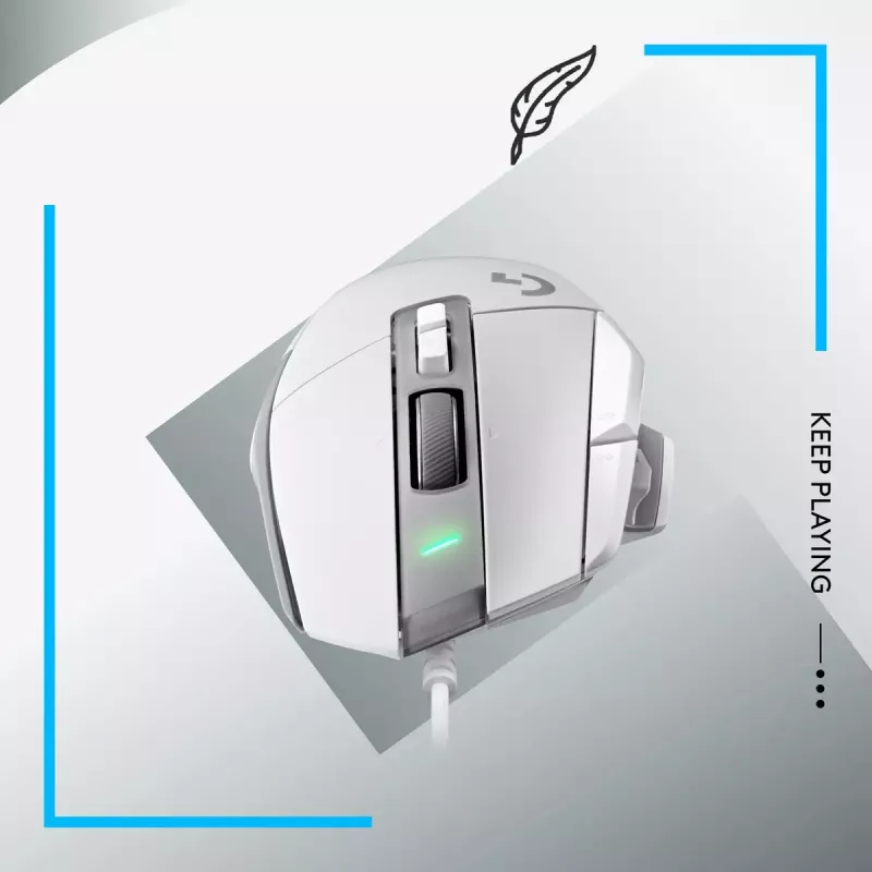 LOGITECH G502 X gamingmuis - USB - wit