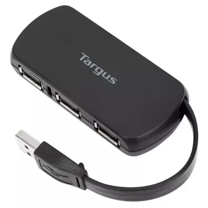 Targus ACH114EU interface-hub USB 2.0 480 Mbit/s zwart