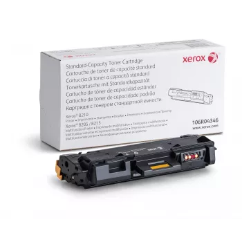 Xerox Genuine ® B205 multifunctionele printer / B210 printer / B215 multifunctionele printer zwarte tonercartridge met standaardcapaciteit (1500 pagina's) – 106R04346