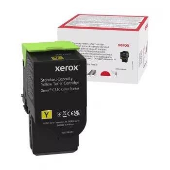 Xerox Original ® C310 kleurenprinter / C315 kleurenmultifunctionele printer gele tonercartridge met standaardcapaciteit (2000 pagina's) – 006R04359