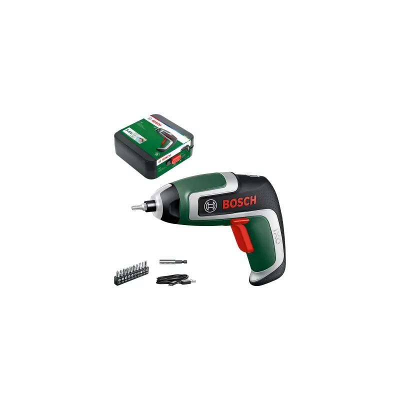 Bosch IXO 7 0 603 9E0 000 accuschroevendraaier, 3,6 V, magnetische bithouder, zwart