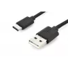 DIGITUS ASSMANN USB Type-C verbindingskabel, Type-C naar A M/M, 1m 3A, 480MB, versie 2.0, zwart