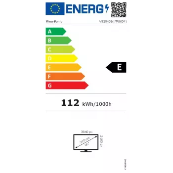 Viewsonic IFP8634 interactief whiteboard 2,18 m (86 inch) 3840 x 2160 pixel touchscreen zwart