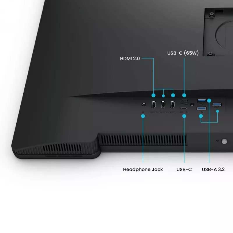 Computermonitor BenQ PV3200U 31,5 inch (80 cm) 3840×2160 4K IPS LCD, 5 ms, USB-C, VESA, luidsprekers, zwart