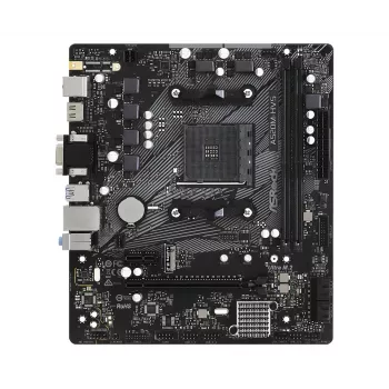 ASRock Moederbord A520M-HVS AM4 AMD A520 2 X DDR4 USB 3.2 SATA 3 7.1ch HD Audio mATX