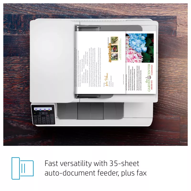 HP Color LaserJet Pro MFP M183fw, Laser, kleurendruk, 600 x 600 DPI, A4, direct printen, wit
