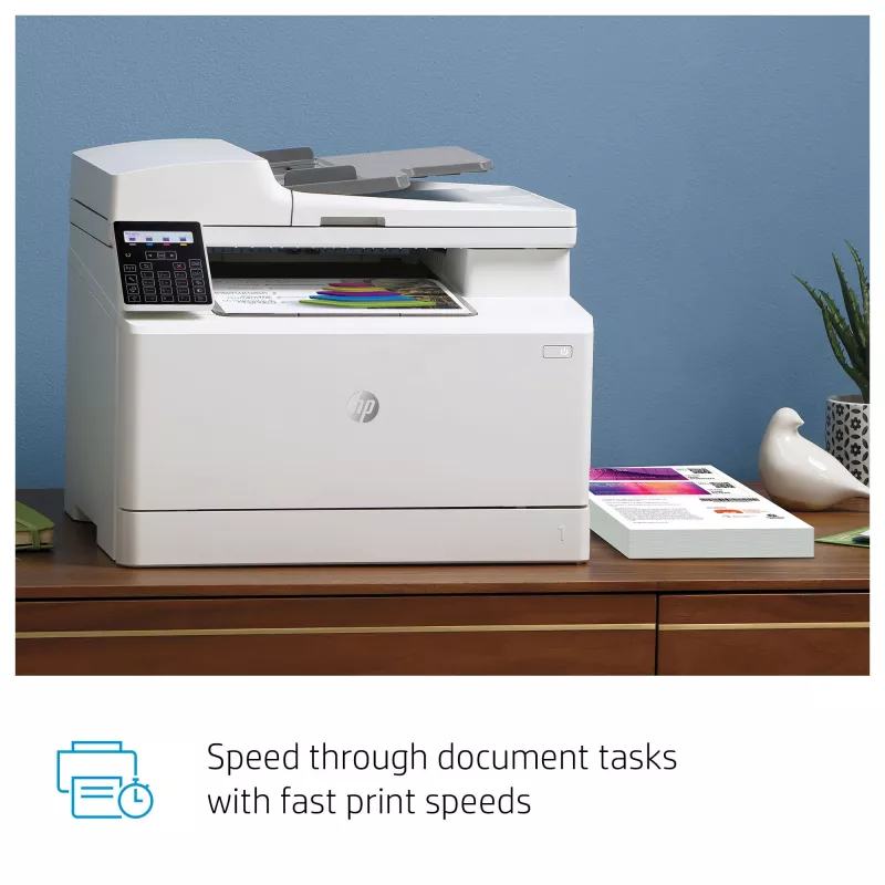 HP Color LaserJet Pro MFP M183fw, Laser, kleurendruk, 600 x 600 DPI, A4, direct printen, wit