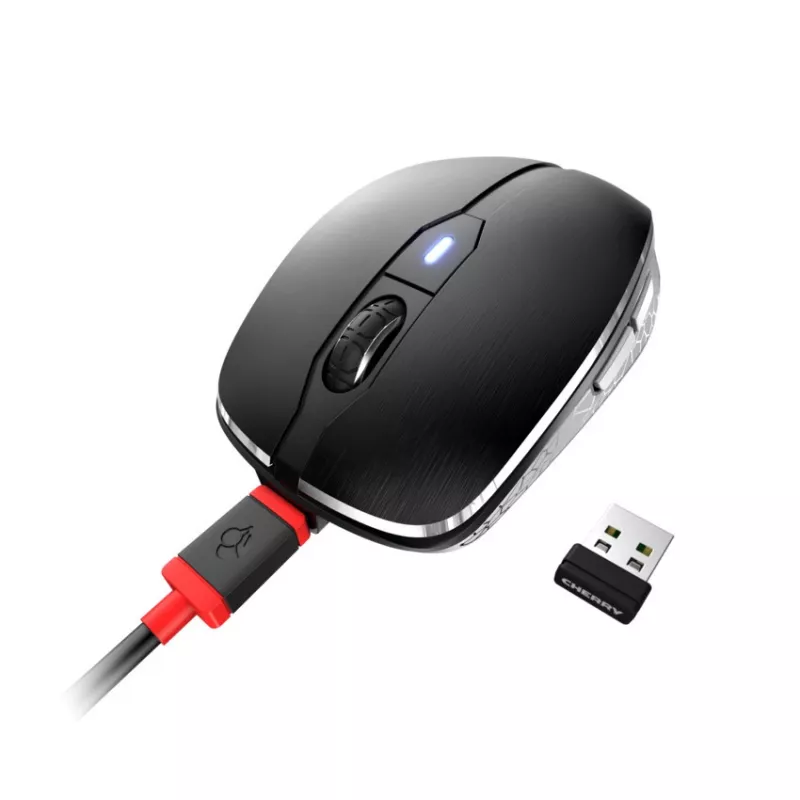 CHERRY MW 8C ADVANCED Muis Ambidextrous RF Draadloos + Bluetooth Optisch 3000 DPI