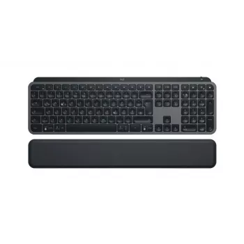 LOGITECH MX Keys S Toetsenbord grafiet met polssteun QWERTZ Duits