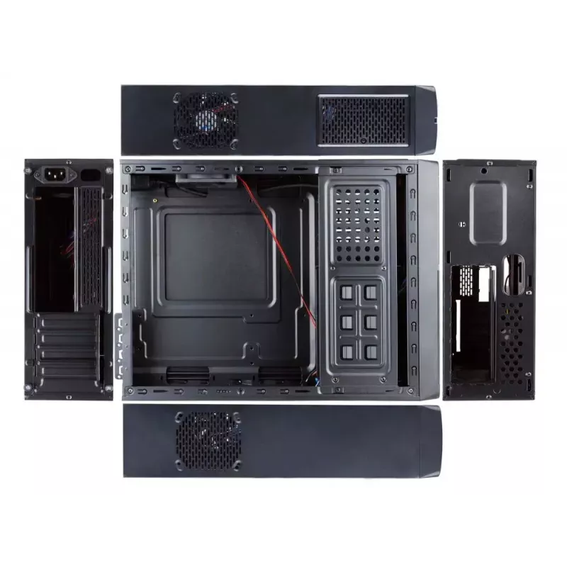 Chieftec UE-02B Computerbehuizing Mini Tower zwart 250 W