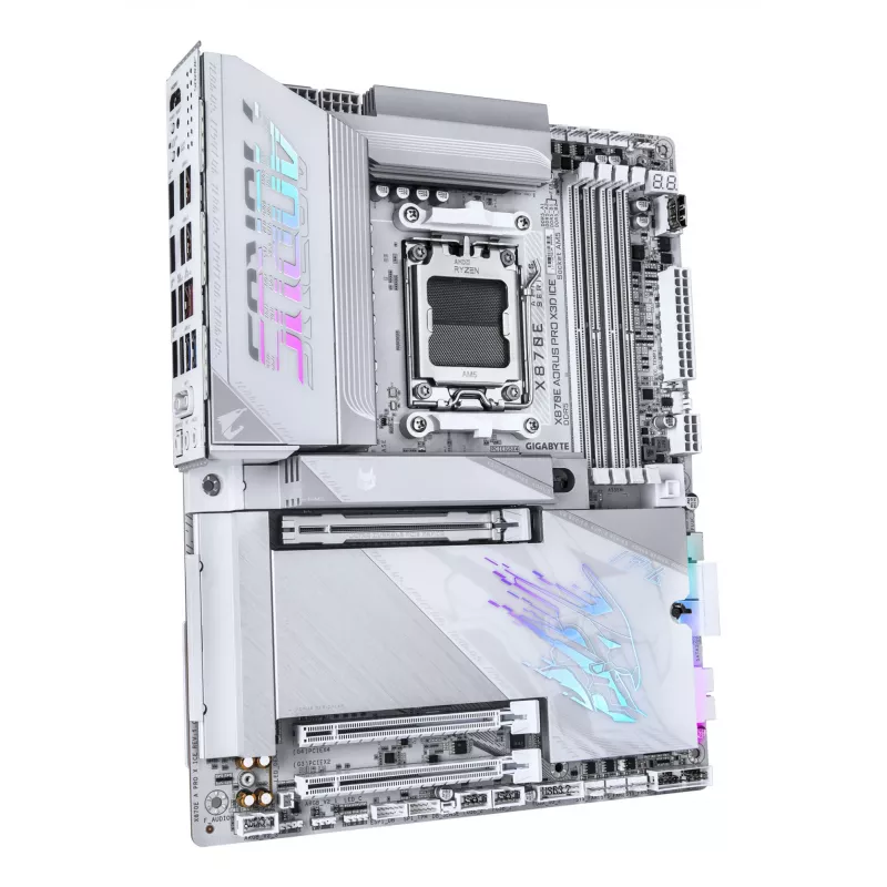 Moederbord GIGABYTE X870E AORUS PRO X3D ICE, AMD AM5, ATX