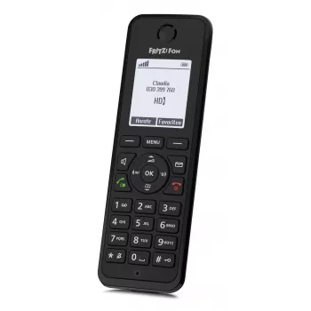 DECT-telefoon FRITZ Fon M3 draadloze handset nummerherkenning zwart