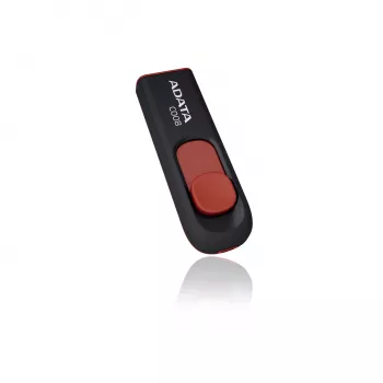 ADATA C008 64 GB USB-stick USB Type-A 2.0 zwart, rood