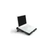 Koelpad DeepCool MULTI CORE X6 — 4 ventilatoren, voor 15,6 inch laptops, USB-gevoed, 380×295×24 mm, 2 USB-aansluitingen