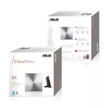 ASUS SDRW-08U5S-U optisch station DVD Super Multi DL metallic