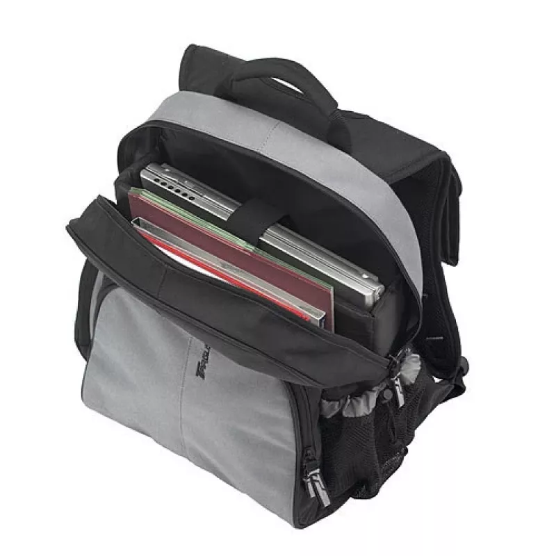 Targus TSB023EU rugzak, zwart, grijs, nylon
