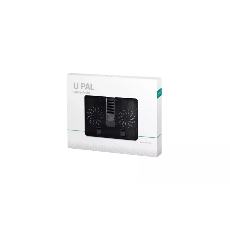 DEEPCOOL U Pal laptop-koelpad 39,6 cm (15,6 inch) 1000 tpm – zwart