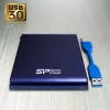Silicon Power Armor A80 externe harde schijf, 2 TB, 2,5 inch, USB 3.1 Gen 1, blauw
