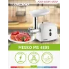Vleesmolen Mesko Home MS 4805 600 W wit