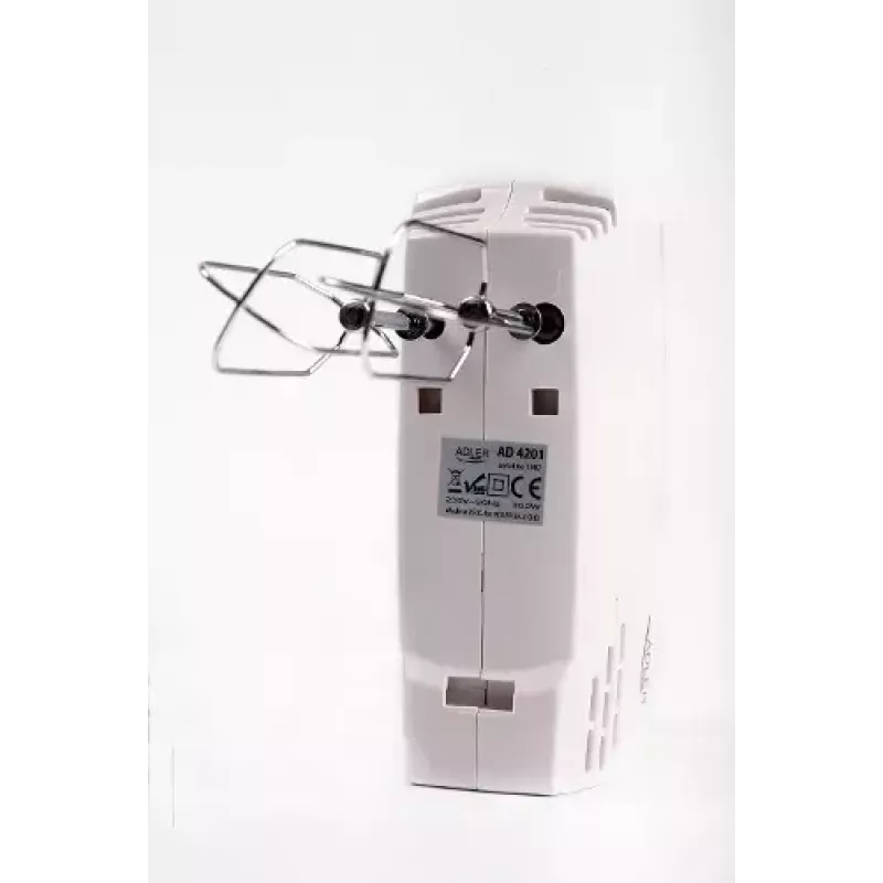 Handmixer Adler AD 4201 g — 300 W, 1 kg, grijs/wit