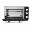 Caso TO 20 Design-Oven elektrische mini-oven, 20 l, 1500 W, heteluchtfunctie, draaispit, timer, tot 230 °C, Cool-Touch-behuizing, zwart