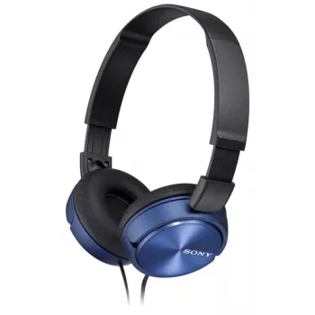 Sony MDR-ZX310, bedraad, 10 - 24000 Hz, muziek, 125 g, koptelefoon, blauw
