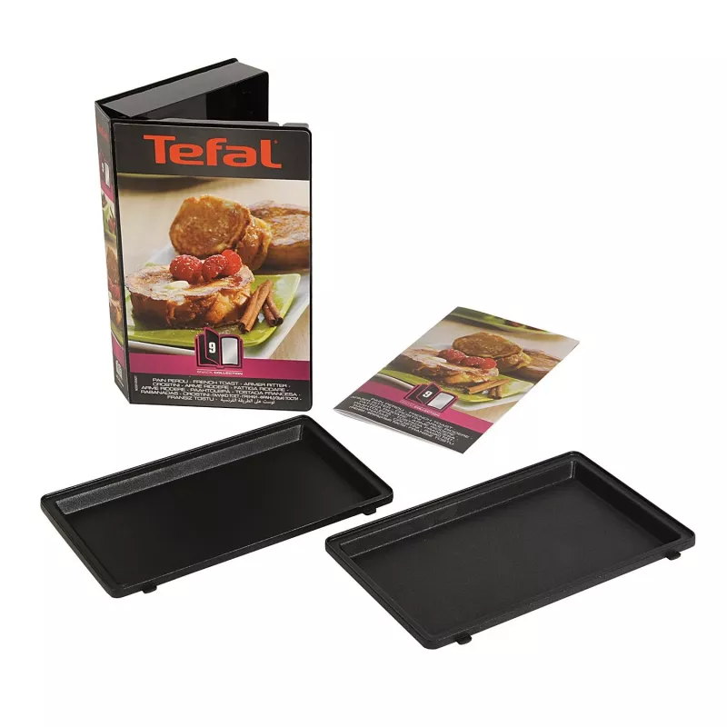 Tefal XA800912 French toast-platen voor tosti-apparaat SW852, zwart