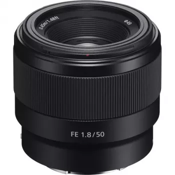 Objectief Sony FE 50mm F1.8 SLR zwart SEL50F18F.SYX