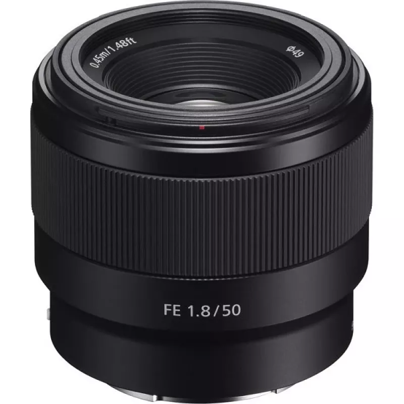 Objectief Sony FE 50mm F1.8 SLR zwart SEL50F18F.SYX