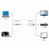 Videokabel-adapter GEMBIRD DisplayPort naar HDMI Type-A 0,1 m wit