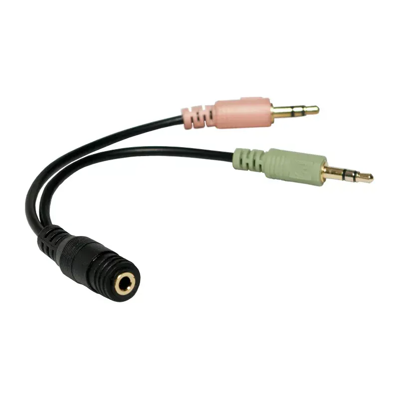 Audiokabel LogiLink CA0020 0,15 m 3,5 mm 2 x 3,5 mm zwart