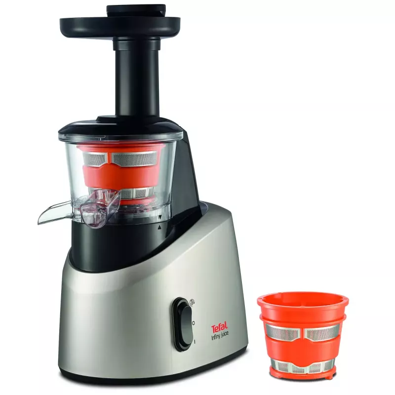 Tefal Infiny Juice ZC255B sapcentrifuge 200 W Grijs, Zilver