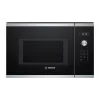 Inbouw-magnetron solo Bosch Serie 6 BFL554MS0 — 900 W, 25 L, draai- en touchbediening, RVS/zwart