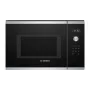 Inbouw-magnetron solo Bosch Serie 6 BFL554MS0 — 900 W, 25 L, draai- en touchbediening, RVS/zwart