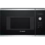 Bosch Serie 4 BFL523MS0 magnetron zwart, RVS solo-magnetron inbouw 20 L 800 W