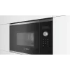 Bosch Serie 4 BFL523MS0 magnetron zwart, RVS solo-magnetron inbouw 20 L 800 W