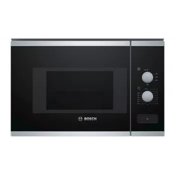 Bosch BFL520MS0 magnetron zwart, RVS combinatiemagnetron inbouw 20 l 800 W