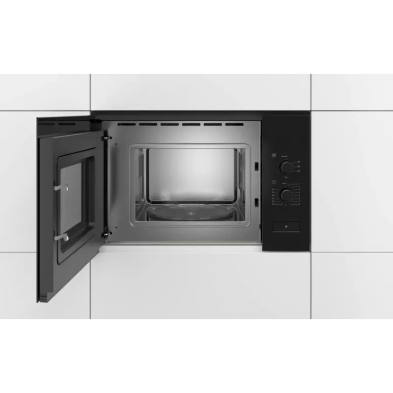 Inbouw-solo-magnetron Bosch Serie 4 BFL520MB0 — 800 W, 20 l, draaiknop, zwart