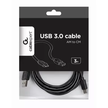 GEMBIRD USB 2.0 Type-A naar Type-C kabel (AM/CM), 3 m