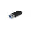ICY BOX IB-CB015 USB Type-C 3.1 (Gen 2) USB Type-A 3.1 (Gen 2) zwart