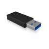ICY BOX IB-CB015 USB Type-C 3.1 (Gen 2) USB Type-A 3.1 (Gen 2) zwart