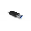 ICY BOX IB-CB015 USB Type-C 3.1 (Gen 2) USB Type-A 3.1 (Gen 2) zwart