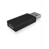 ICY BOX IB-CB015 USB Type-C 3.1 (Gen 2) USB Type-A 3.1 (Gen 2) zwart