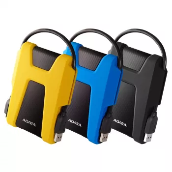 Externe harde schijf ADATA 1TB USB 3.2 Gen 1 HD680 — 1 TB, USB 3.2 Gen 1, zwart, draagbare HDD