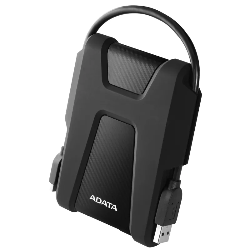 Externe harde schijf ADATA 1TB USB 3.2 Gen 1 HD680 — 1 TB, USB 3.2 Gen 1, zwart, draagbare HDD